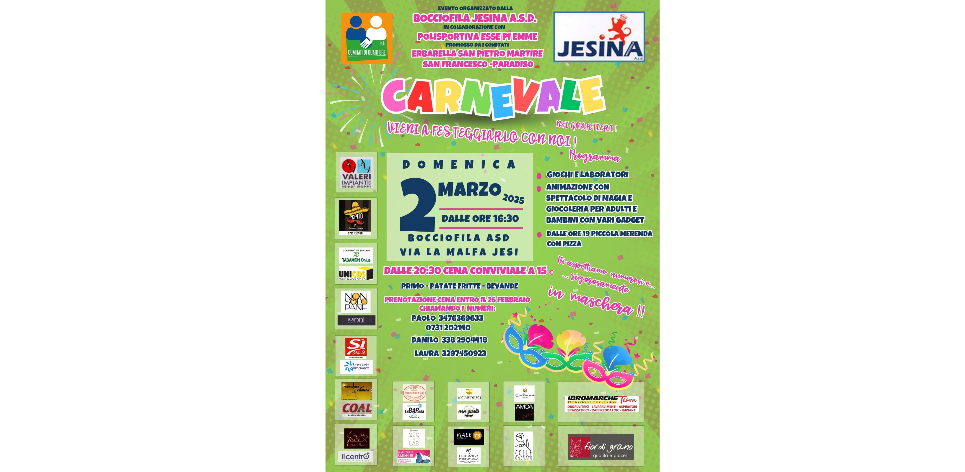 Locandina dell'evento