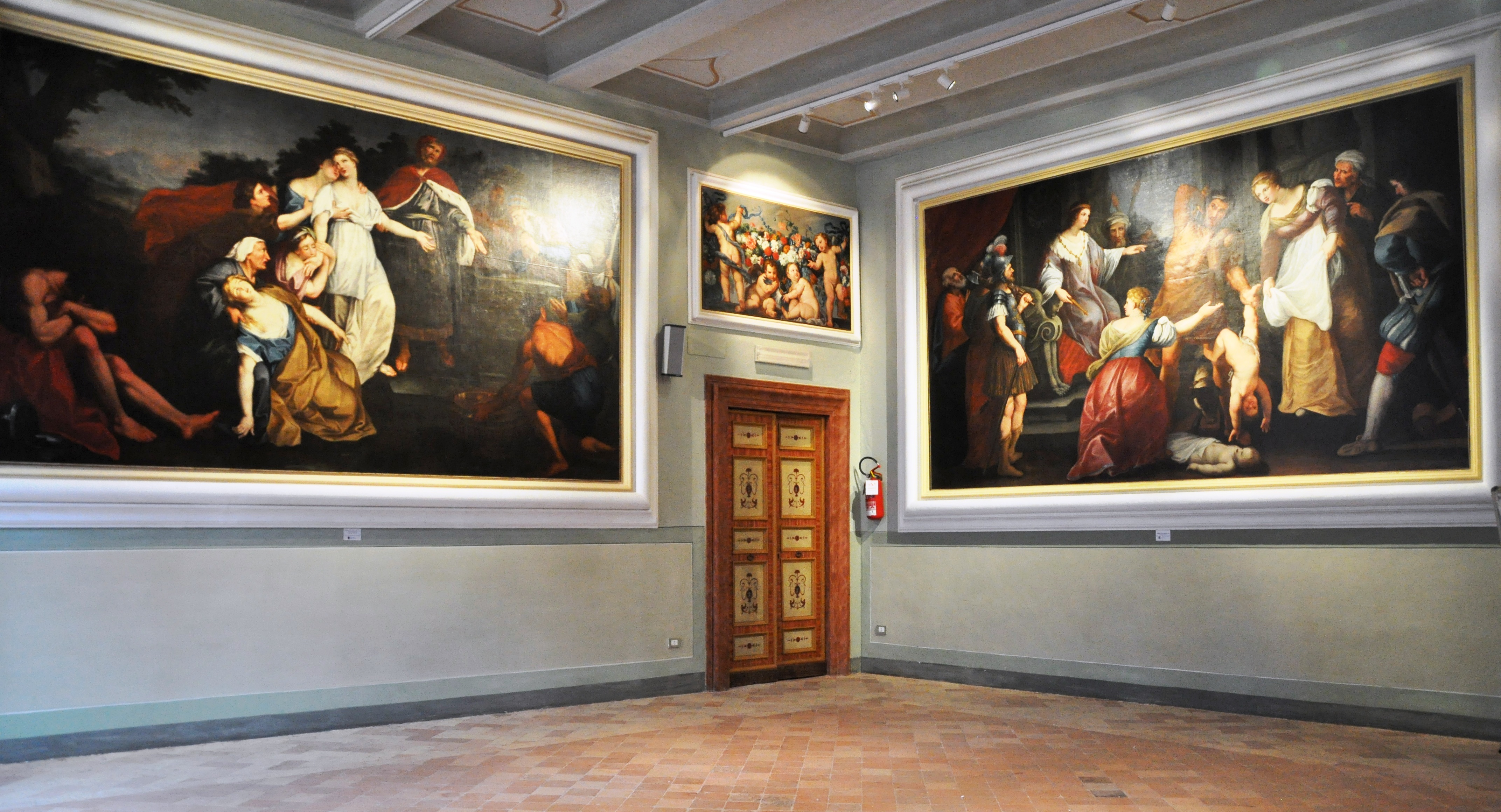 Sala espositiva del Museo Diocesano Sala espositiva del Museo Diocesano
